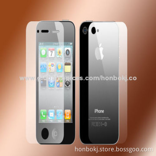 Anti-fingerprint screen protector, models for iPhone 5S/Samsung Galaxy S5/HTC M8 available